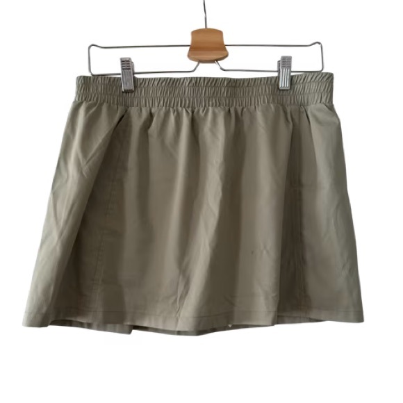 Girlfriend Collective Matcha Birdie Woven Skort - L - Picture 3 of 7